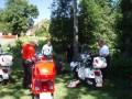 Fichtelgebirgstour - Rast in Mengersreuth